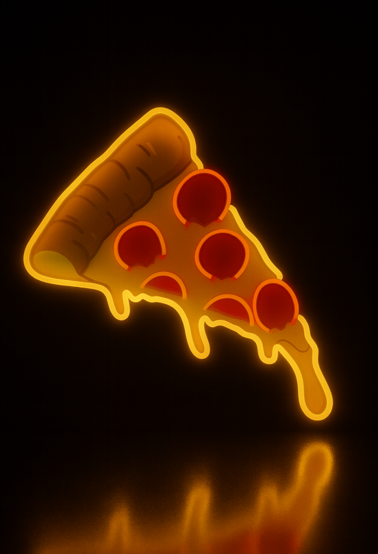PIZZA UV Neon