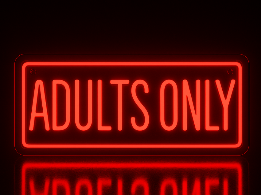 Adults only Neon