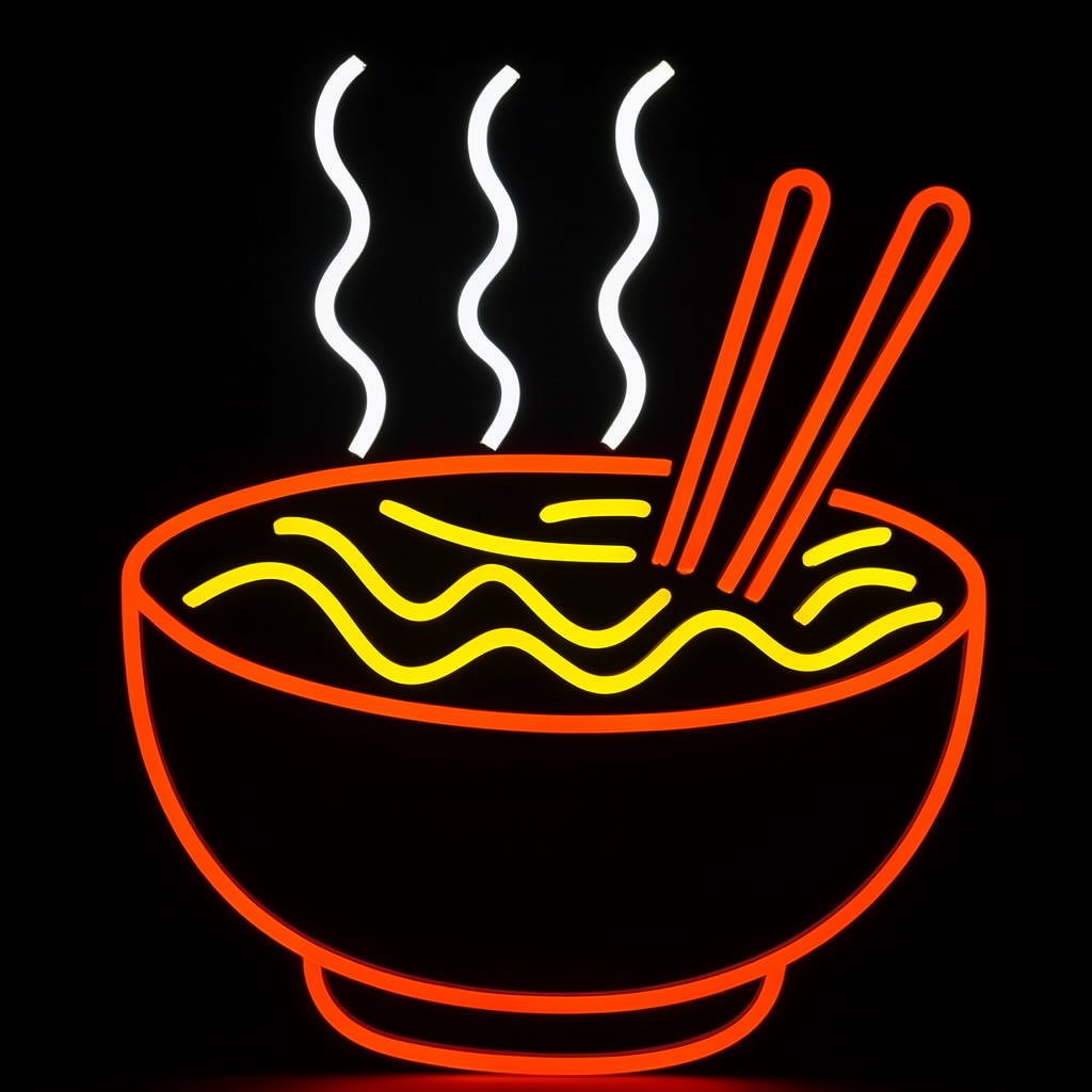 Bol de ramen Neon