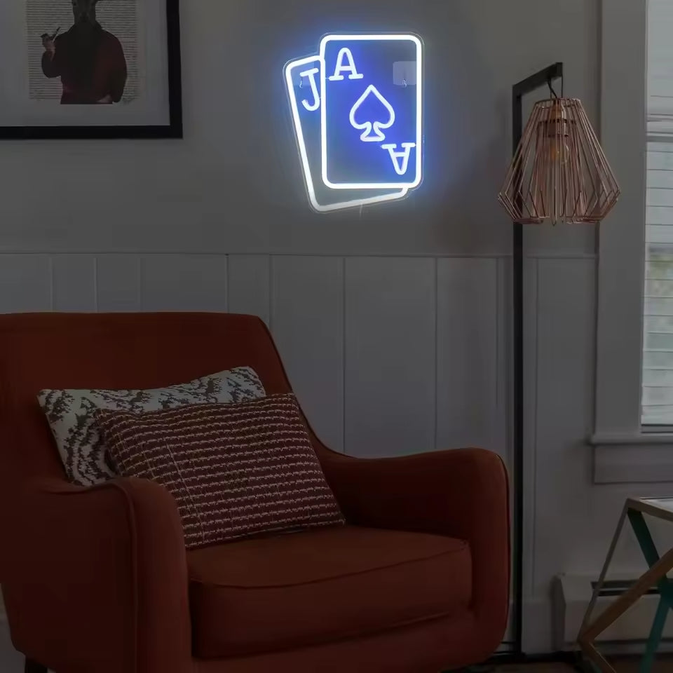 As de piques Neon