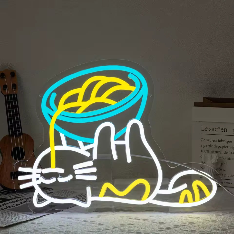 Chat Ramen Neon