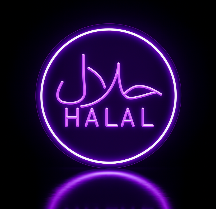 Halal Place Neon