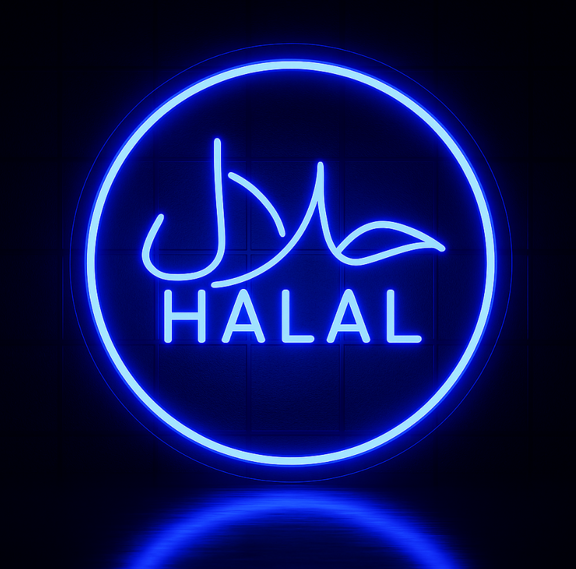 Halal Place Neon