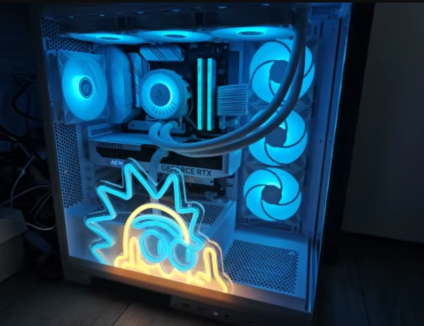 Le Doigt de Rick Neon