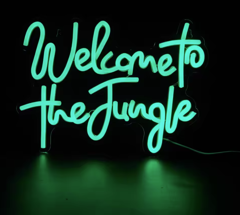Welcome To The Jungle Neon