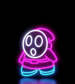 Shy Guy – Fantôme Neon