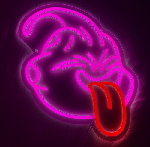 Bou bou forme gros Neon