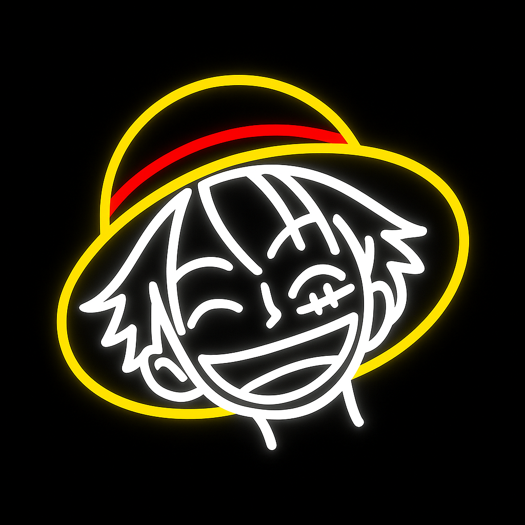 Luffy Neon