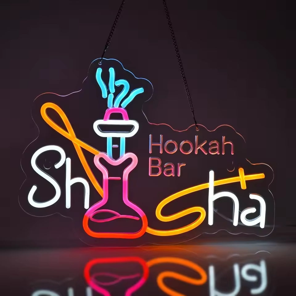 Shisha Bar Style Neon